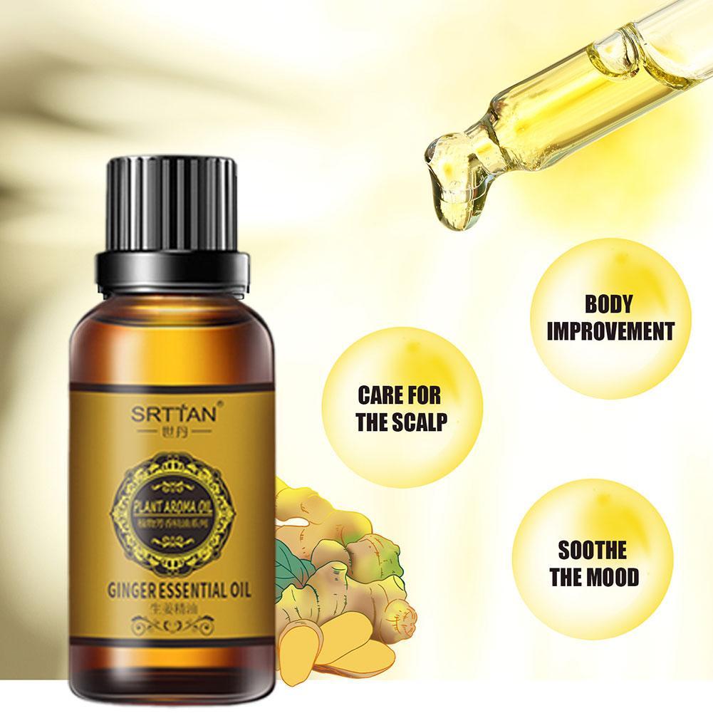 Natural Essential Ginger Oil - Elora Soul